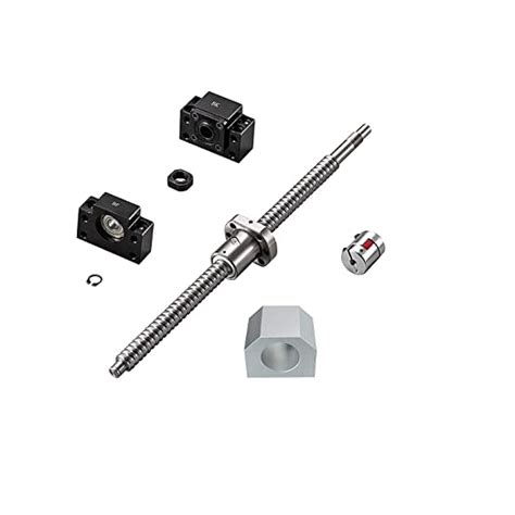 Mssoomm 20mm Ballscrew Kit SFU2005 RM2005 Anti Backlash Ball Screw L