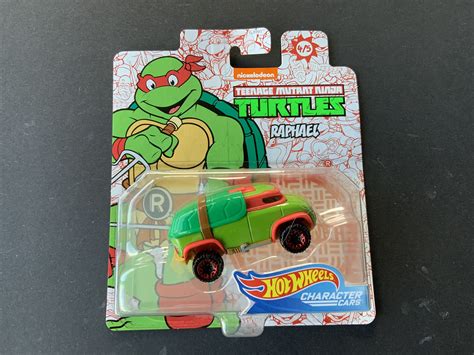 Tmnt Hot Wheels Character Cars Raphael Tmnt Teenage Mutant Ninja Turtles Toy Ninja