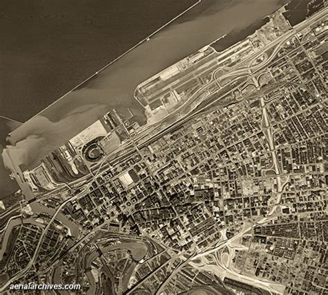 Historical Aerial Photographs Of Cleveland