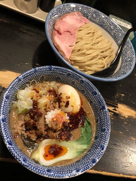 限定b】坦々つけめん ￥1000』狼煙 〜noroshi〜のレビュー ラーメンデータベース