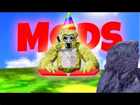 I Trolled In Minigames With Mods Gorilla Tag Youtube