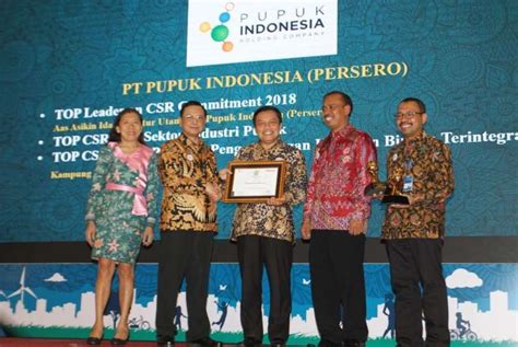 Pupuk Indonesia Grup Raih 3 Penghargaan Di TOP CSR 2018 Republika Online