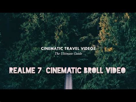 Realme Cinematic B Roll Video Youtube