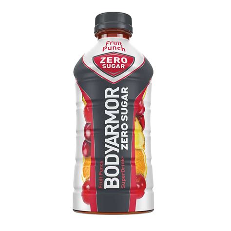 Fruit Punch Bodyarmor Sports Drinks Superior Hydration