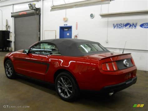 2011 Red Candy Metallic Ford Mustang V6 Premium Convertible 57095346