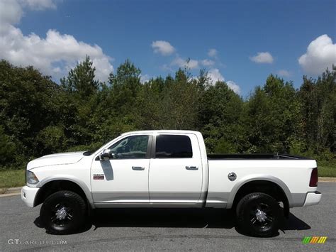 Bright White Dodge Ram Hd Laramie Crew Cab X