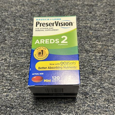 Preservision Areds Mini Softgels Exp New