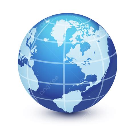 World Earth 3d Globe Planet Sphere Icon Vector Earth Planet Sphere