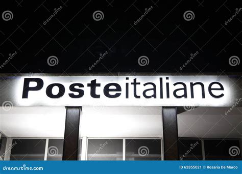 Poste Italiane Electric Car For Mail Delivery Editorial Photo