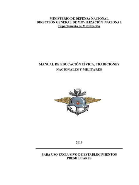 Fillable Online Ministerio De Defensa Nacional Direccin General De