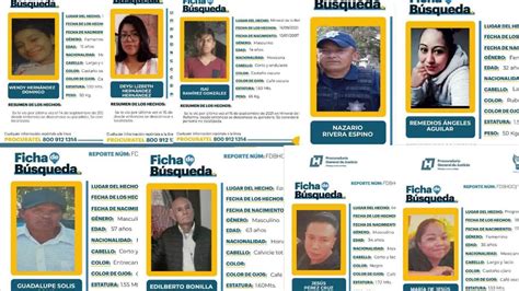 ¿las Has Visto 9 Personas Fueron Reportadas Como Desaparecidas En