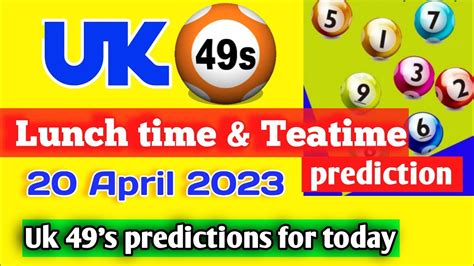 Uk49s Predictions For Today 20 April 2023 Teatime 3 Hot Numbers For