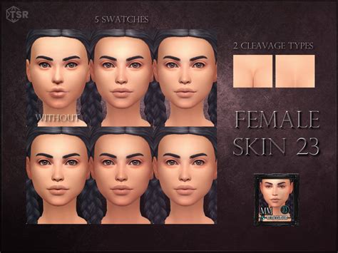 Female Skin 23 Overlay Maxis Match The Sims 4 Catalog