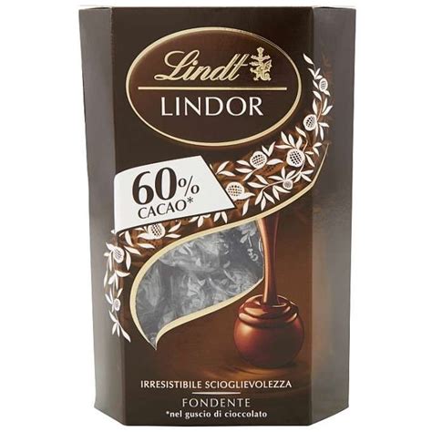 Lindt Lindor 60 Cacao Truffle Chocolate Fondente 200g Shopee