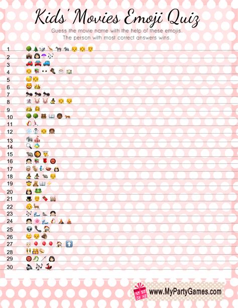 Free Printable Disney Movie Emoji Pictionary Quiz Emoji Quiz Disney Nbkomputer