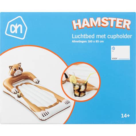 Ah Opblaasbare Hamster Luchtbed Aanbieding Bij Albert Heijn