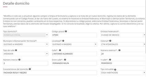 Cómo cambiar tu domicilio en el SAT de manera sencilla Blog 2000