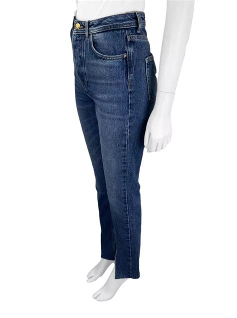 Cal A Zara Jeans Azul Escuro Original Etiqueta Nica