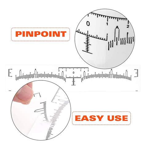 Eyebrow Tattoo Ruler Pcs Disposable Eyebrow Ruler Sticker Adhesive