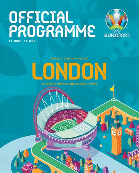 Uefa Euro 2020 The Official Tournament Programme London Edition Uefa