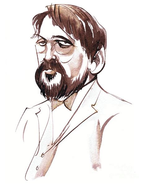 Achille Claude Debussy French Composer Painting By Neale Osborne