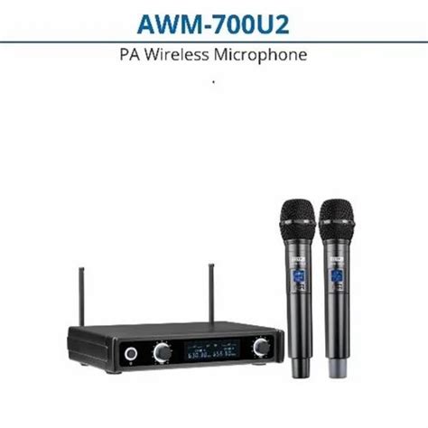 Black Ahuja Awm U Wireless Microphone At In Kolkata Id