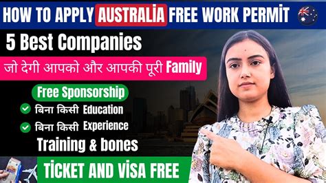 Australia Work Permit Visa 2024 How To Apply Australia Work Visa From