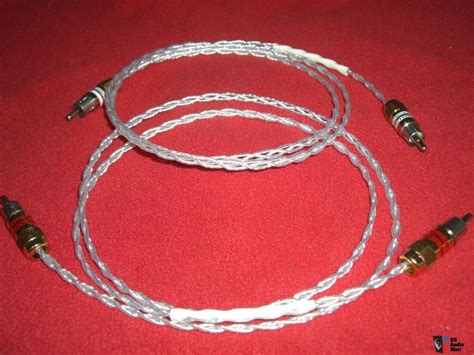 Kimber Kable KCAG Pure Silver Interconnects 1 5 Meter Pair W