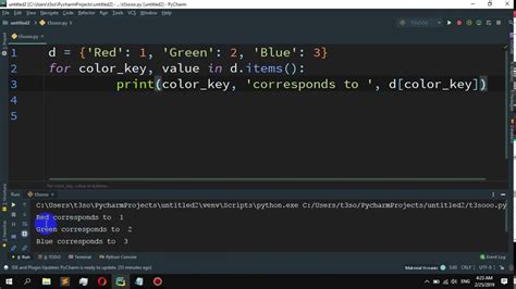 How To Iterate Over Dictionaries Using For Loops In Python Youtube