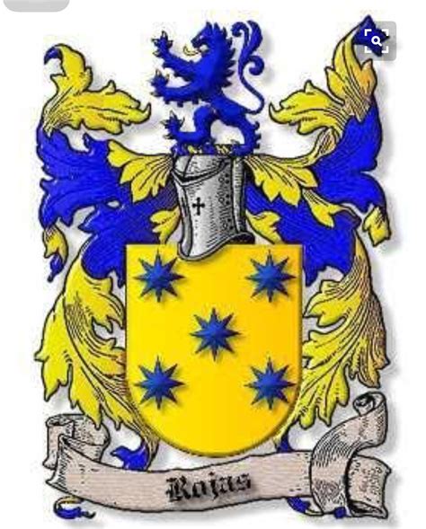 The Coat Of Arms Is Shown With Blue And Yellow Stars On It S Shield