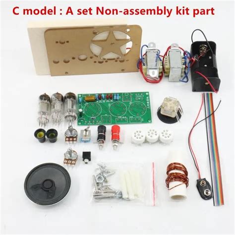 Shortwave Radio Kit 5 Wave Band 3 Lamp Tube Portable CW SSB Receiver