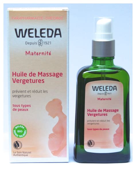 Offre Promotionnelle Weleda Huile De Massage Vergetures