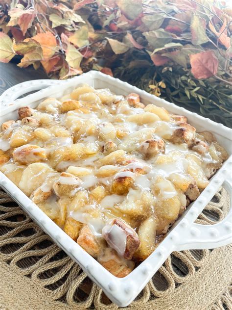 2 Ingredient Cinnamon Roll Casserole The Sassy Barn