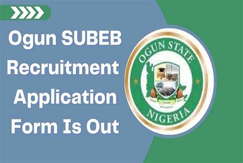 Ogun Subeb Recruitment 2023 2024 Application Form Is Out Comprehensive