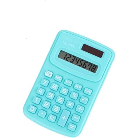 Mini Calculatrice De Poche Chiffres Pour La Maison Le Bureau L