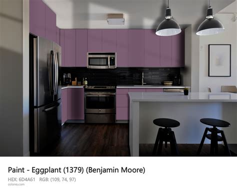 Benjamin Moore Eggplant 1379 Paint Color Codes Similar Paints And Colors