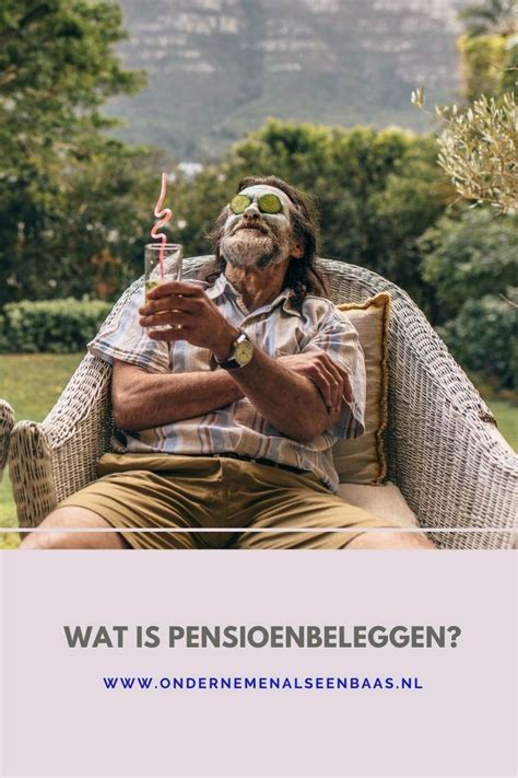 Wat is pensioenbeleggen Pensioen Blogging Persoonlijke financiën