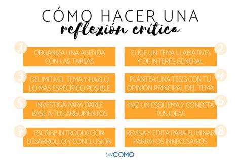 Cómo hacer una reflexión crítica Qué es consejos y ejemplos 2023