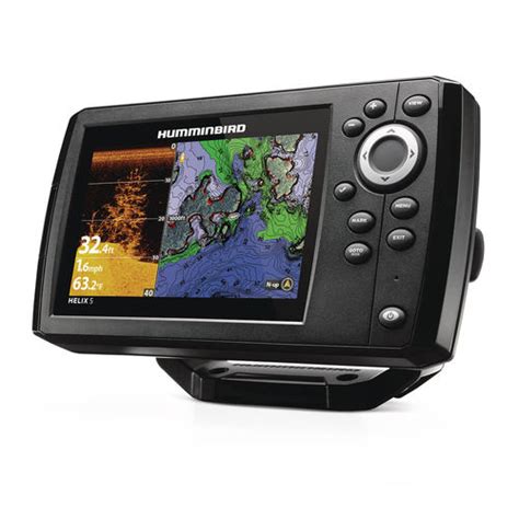 Marino Chartplotter HELIX 5 DI GPS G3 Humminbird Per Sonar