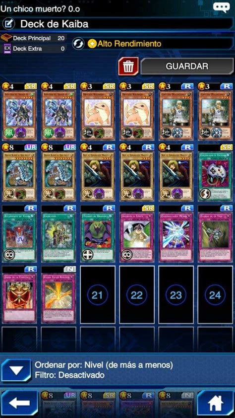 Mi Deck De Seto Kaiba Yu Gi Oh Duel Links Amino