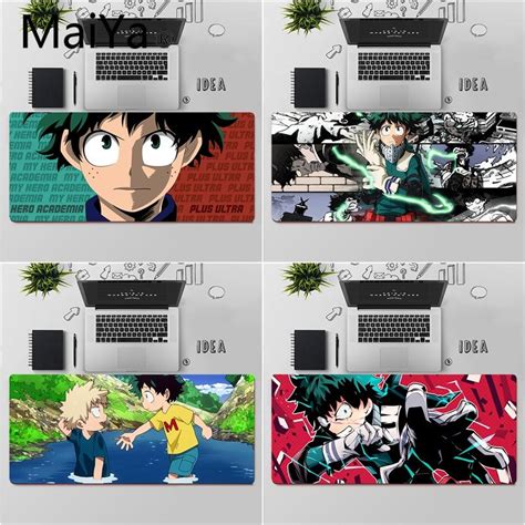 My Hero Academia Deku Natural Rubber Gaming Mousepad Desk Mat Large