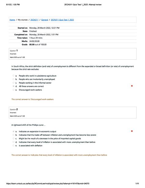 Test Economics Posible Questions For Exam Ecn Studocu