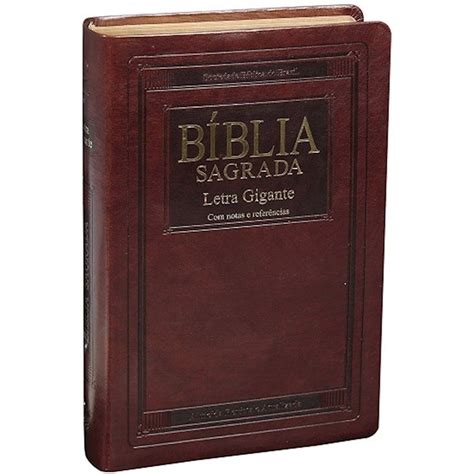 B Blia Sagrada Letra Gigante Almeida Revista E Atualizada Livraria