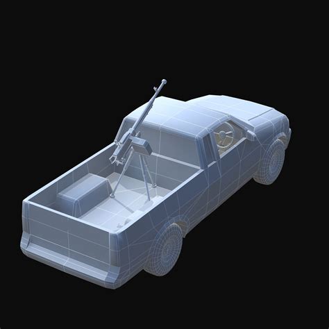 Técnico Armado 4x4 Modelo 3D 149 max 3dm 3ds dae dwg fbx flt