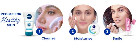 Nivea Total Face Cleanup Face Wash 50 Ml With White Clay And Active Magnolia 5 In 1 Uses