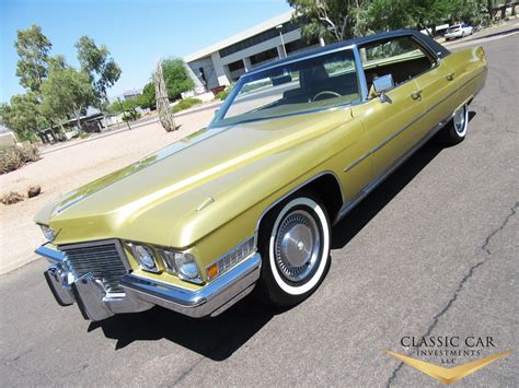 1972 Cadillac Sedan Deville For Sale Cc 997026