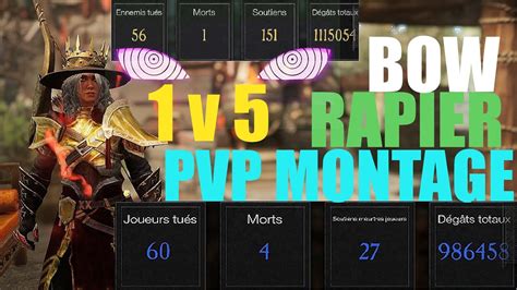 New World How To Play Bow Rapier Pvp Guide Vx Montage Build Gear