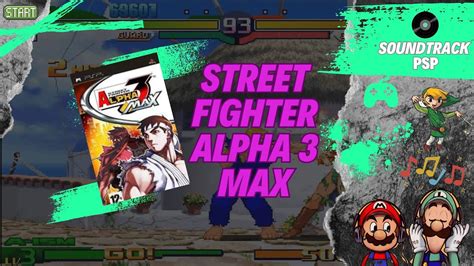 Street Fighter Alpha 3 Max Psp Ost Youtube