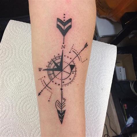 Update More Than 80 Direction Compass Tattoo Best In Coedo Vn