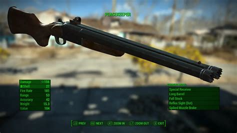 Corvalho Widow Shotgun Double Barrel Shotgun Replacer At Fallout 4 Nexus Mods And Community